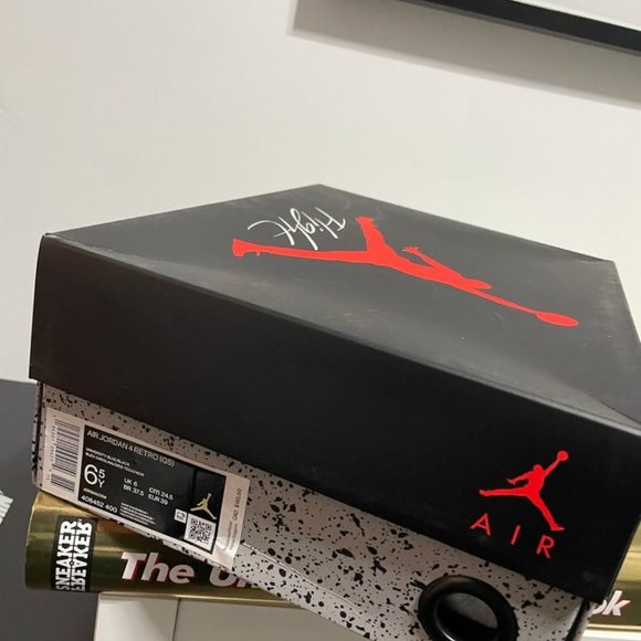 SOLD - Nike Air Jordan 4 Retro (GS) University Blue - Picture 9 of 9